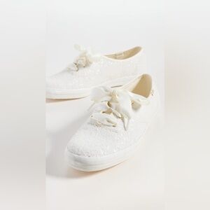 KEDS‎ Celebration Sequin Off White Sneakers size 6 NEW Wedding bridal